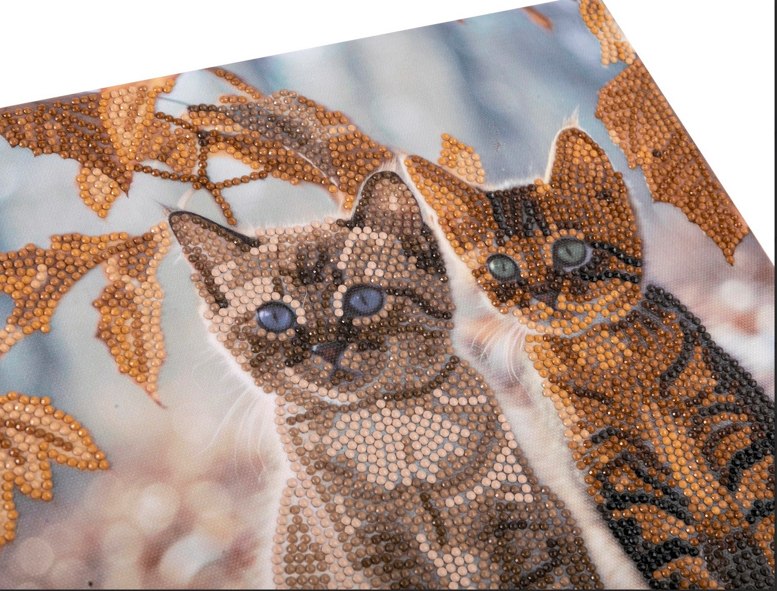 Craft Buddy Crystal Art Notizbuch – Kätzchen-Schlafenszeit, Mit Kristallen Zum Bekleben