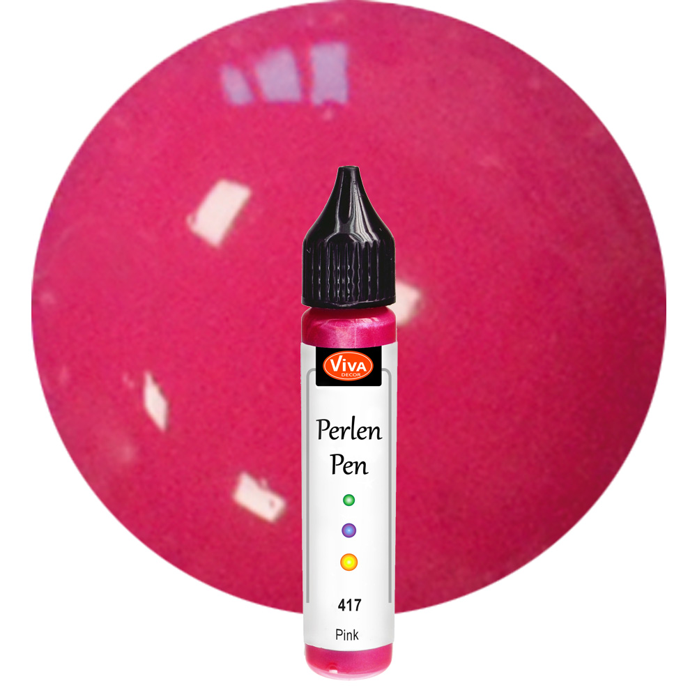 Viva Decor Pearl Pen 28ml – For Textiles, Canvas, Dot Art – 33 Colors Available (Choose), Made In Germany