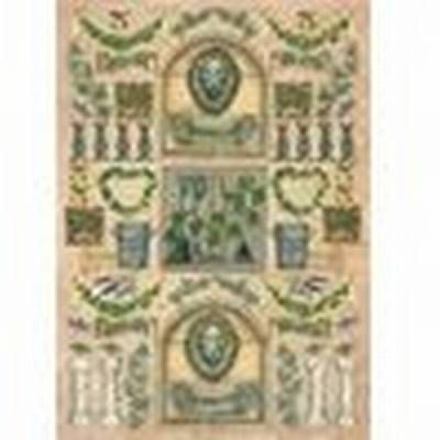 Decoupagepapier 1 Bogen 50 x 70 cm Gartenschmuck