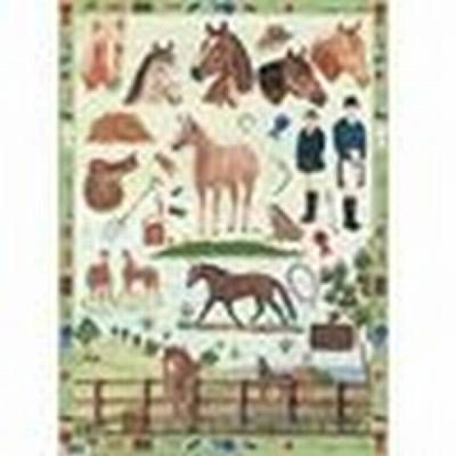 Decoupagepapier 1 Bogen 50 x 70 cm Pferde