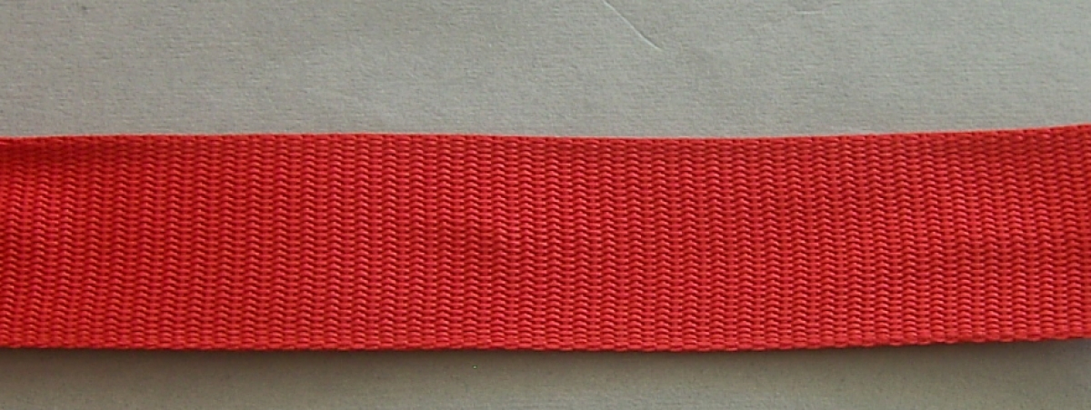 GolfBand Gurtband, Taschentragegurt rot 40 mmn pro Meter