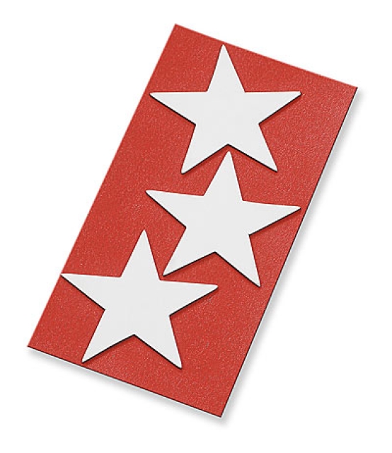 Knorr-Prandell Magnetsticker Sterne, 5 cm, 3 Stück