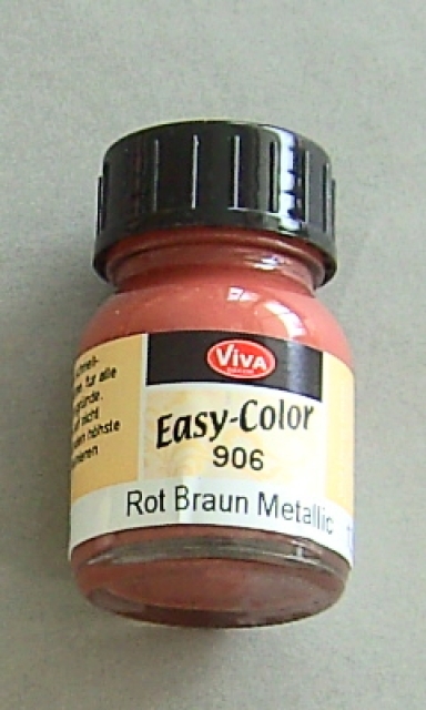VIVA Decor Easy Color 25 ml Rot Braun Metallic