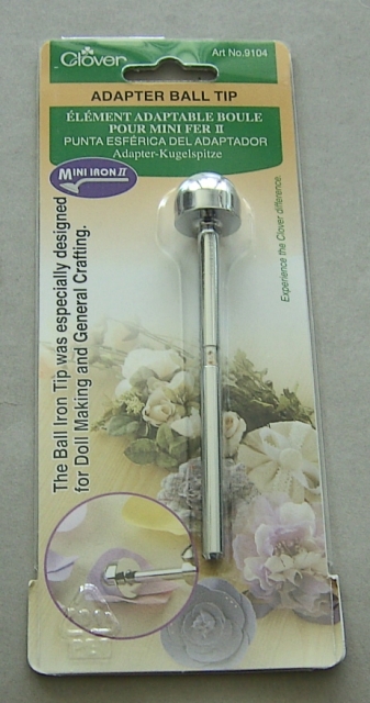 CLOVER Adapter- Kugelspitze für Mini-Bügeleisen II NEUE VERSION "ADAPTER"