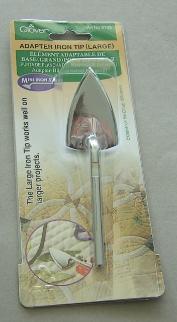 CLOVER Adapter-Bügeleisenspitze (groß) für Mini-Bügeleisen II NEUE VERSION "ADAPTER"