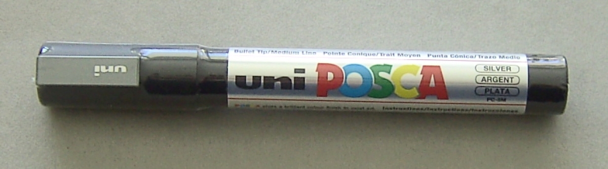 Uni Posca Marker PC-5M silber