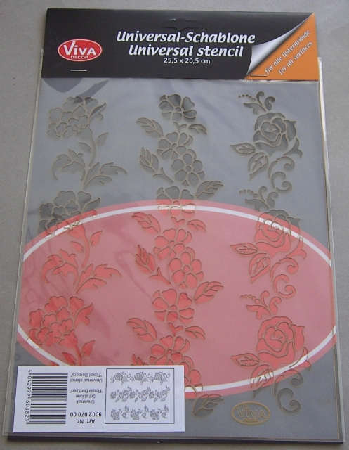 VIVA Decor Universalschablone Florale Bordüren