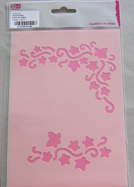 Efco Stencil Efeu 2 teilig
