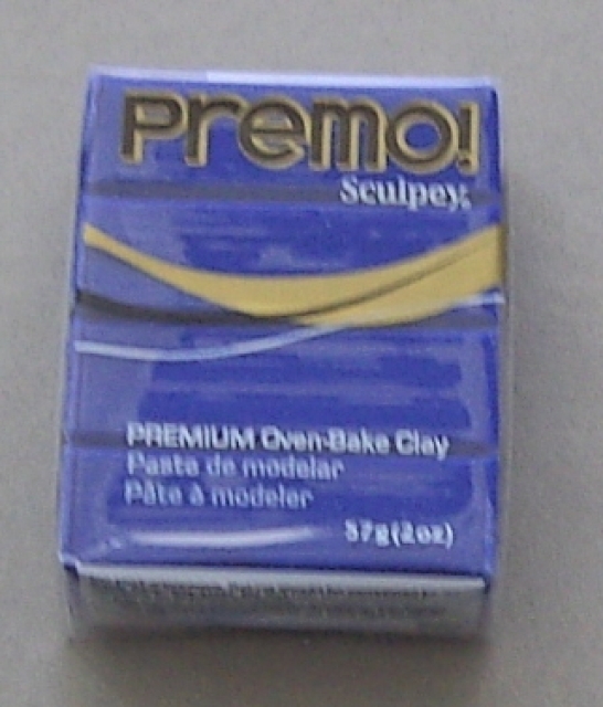 Modelliermasse PREMO Sculpey 57 Gramm ultramarin
