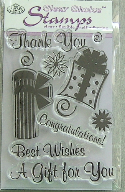 Royal Langnickel Mini-Stempel Acryl "A Gift for You"