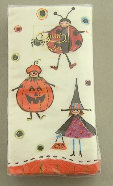 CASPARI Papier Taschentuch pro Stück Halloween Kids