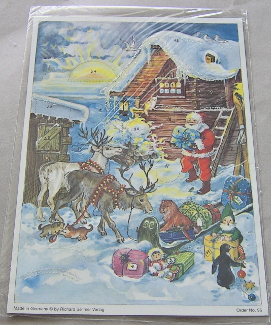 Adventskalender "Rentiere"