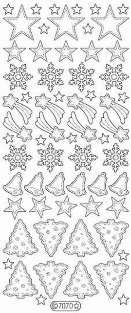 Le Suh Glitzer Weihnachtsfiguren grün
