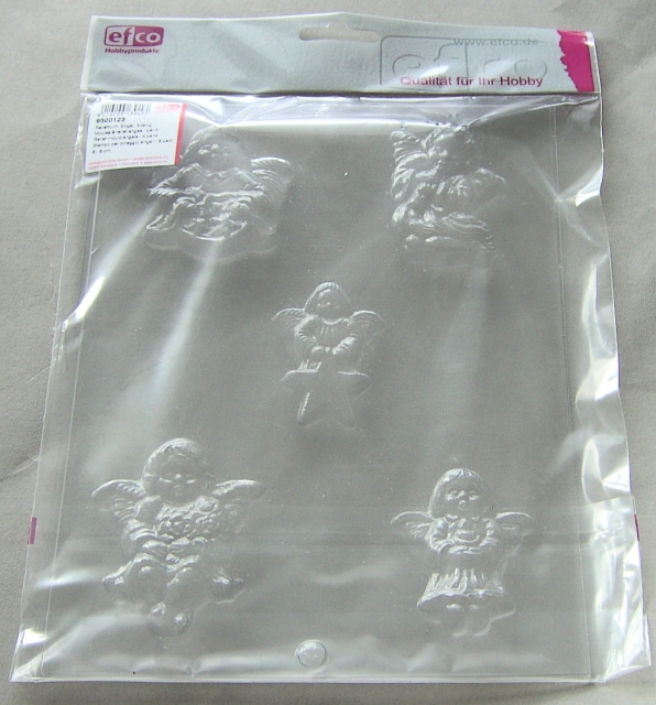 Reliefform Engel 5-teilig 6 bis 8 cm