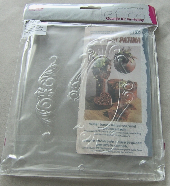 Reliefform Ornament 2-teilig 13 und 18 cm