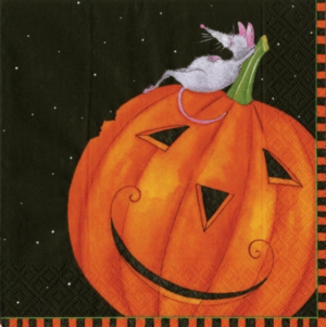 Caspari Lunch Serviette pro Stück Halloween Harry