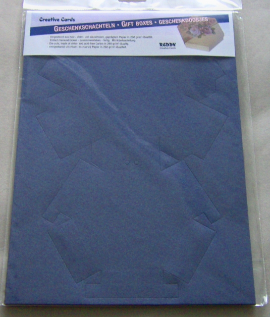 Reddy Cards Geschenkschachtel "Sechseckige Form" 100 x 35 mm 5 Stück