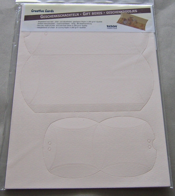Reddy Cards Geschenkschachtel "Kissen" 170 x 80 x 30 mm 5 Stück