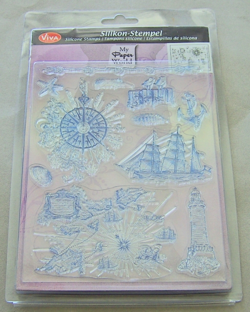 VIVA Decor Transparente Silikon-Stempel "At the Seaside"