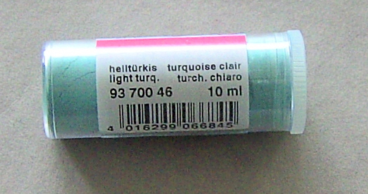 Abigcolor Farbschmelzpulver helltürkis 10 ml
