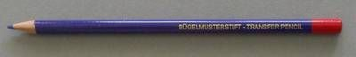 Bügelmusterstift blau