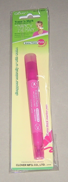 Clover Nancy Ziemann Luftlöslicher Vorzeichenstift Pink