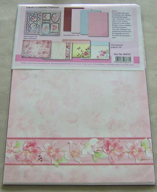 Reddy Cards Kartenset DeLuxe "Blumen und Schmetterlingskarten" 1