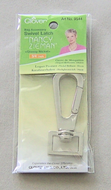 Clover Nancy Zieman Karabinerhaken 18 mm Hochglanznickel