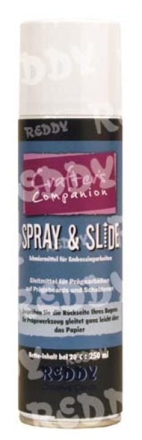 Spray & Slide Schmiermittel für Embossingarbeiten