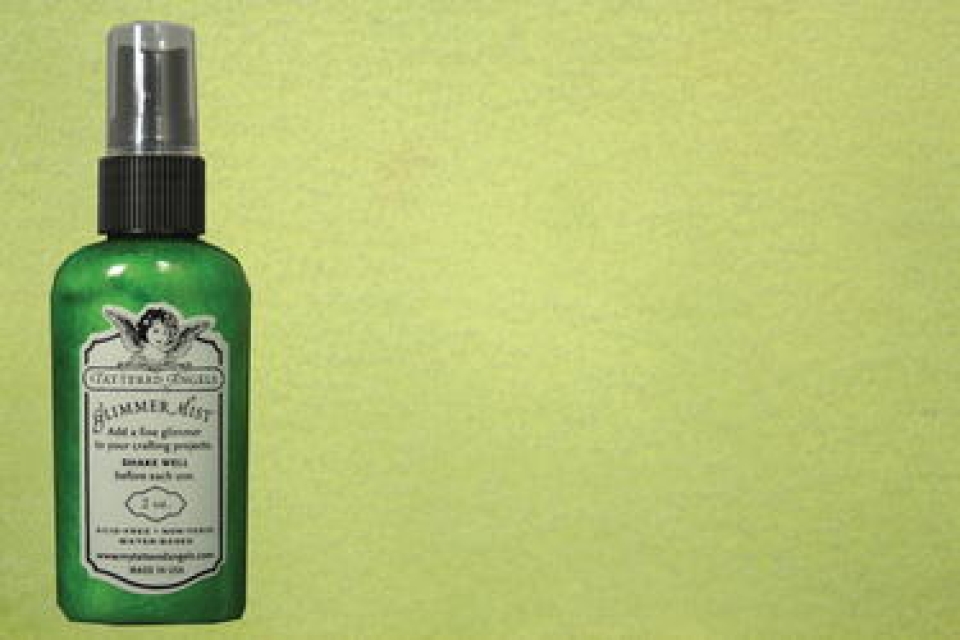 Tattered Angels Glimmer Mist Glimmerfarbe zum Aufsprühen key lime pie