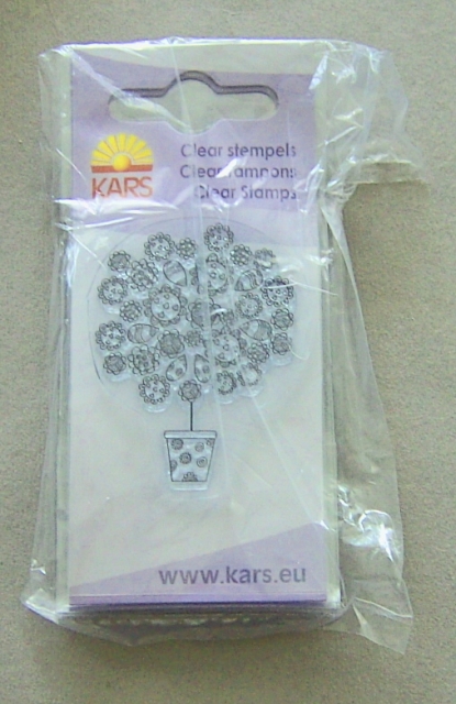 Kars Mini Clear Stamp Fantasiebaum im Topf