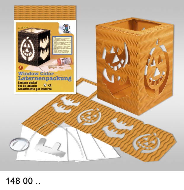 URSUS Ludwig Bähr Laternenpackung Halloween Version schwarz