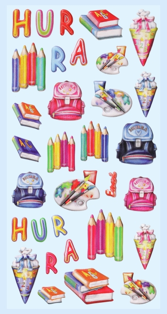 Hobby-Fun Softysticker Schule III