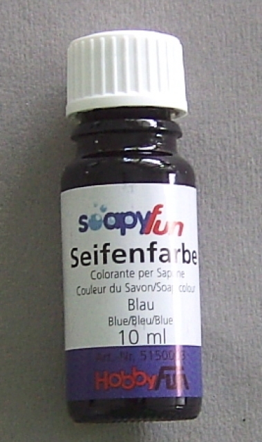 Hobbyfun Seifenfarbe für Gießseife 10 ml blau