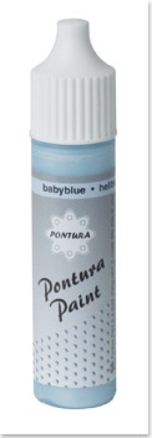 Pontura Farbe, Malflasche zu 10 ml hellblau