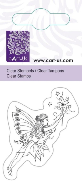 Kars Mini Clear Stamp Elfe mit Stein