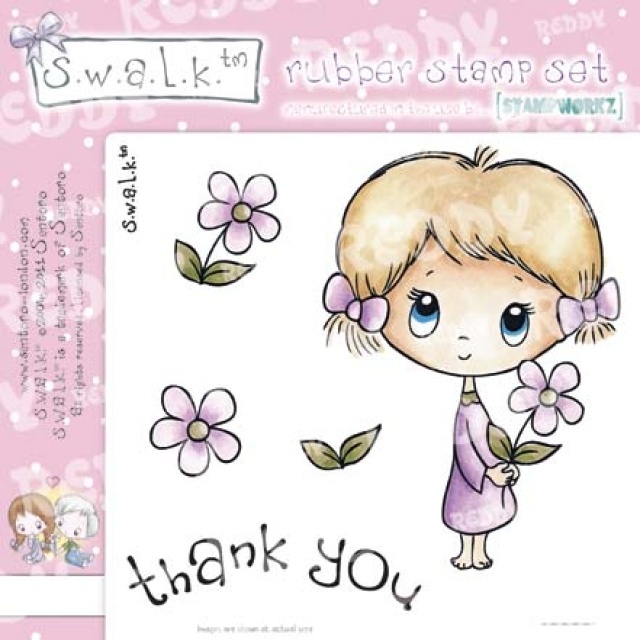 Reddy Cards Stempel S.W.A.L.K. Thank You