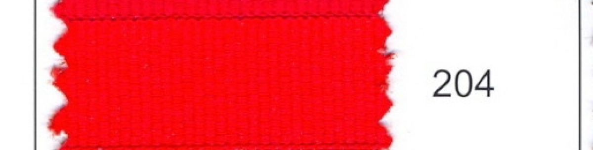 Ripsband 3 mm breit pro Meter tiefes rot