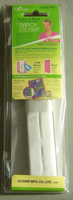 Clover Einfassband zum Aufbügeln 13 mm x 5,5 m