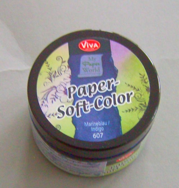 Viva Decor Paper-Soft-Color Marineblau 75 ml