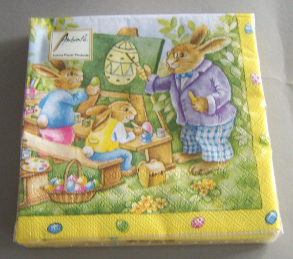 Ambiente Lunch Serviette Easter School pro Stück