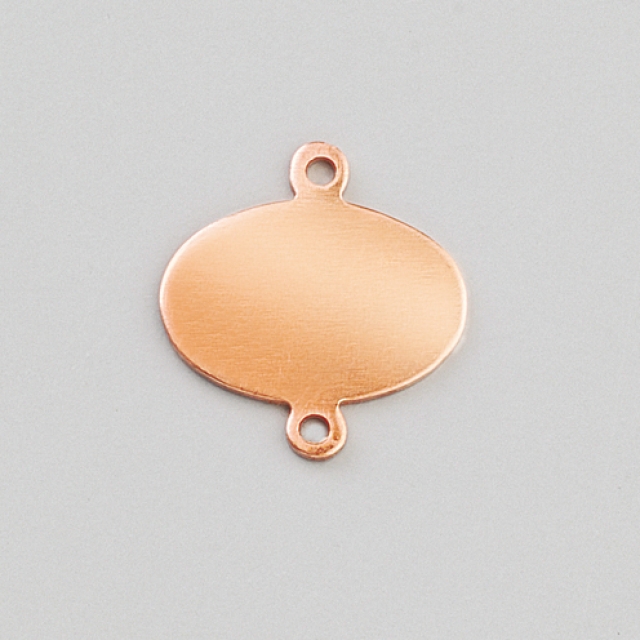 Efcolor Hänger oval 2-Loch 20 x 13 mm