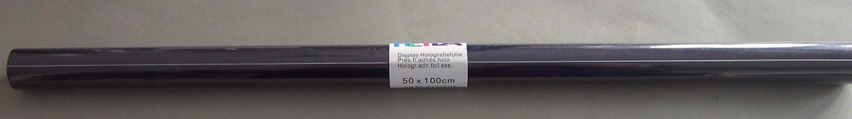 Heyda Holografiefolie 50 x 100 cm schwarz