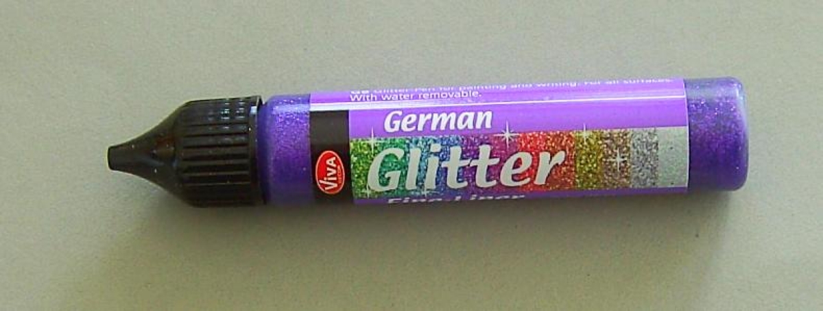 VIVA Decor German Glitter Fine Liner Violett