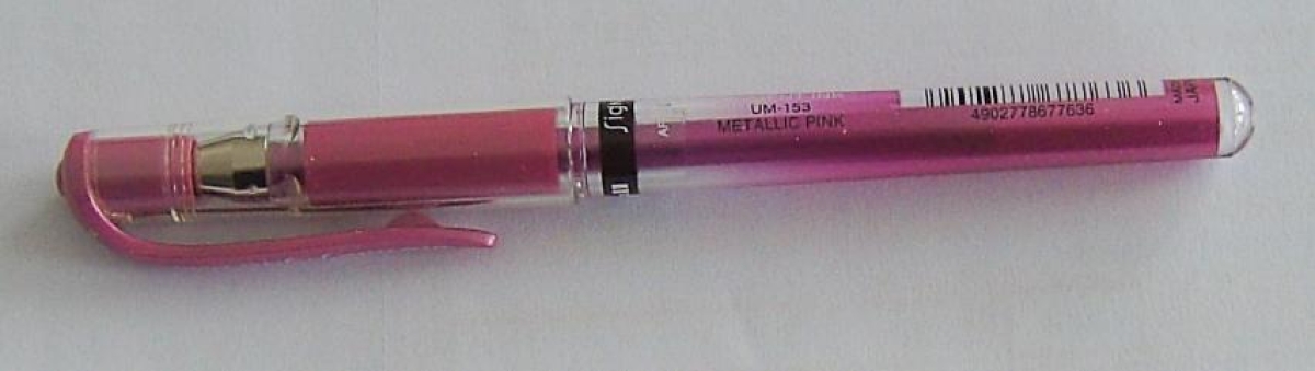 Faber-Castell Gelroller UB SIGNO UM-153 metallic pink