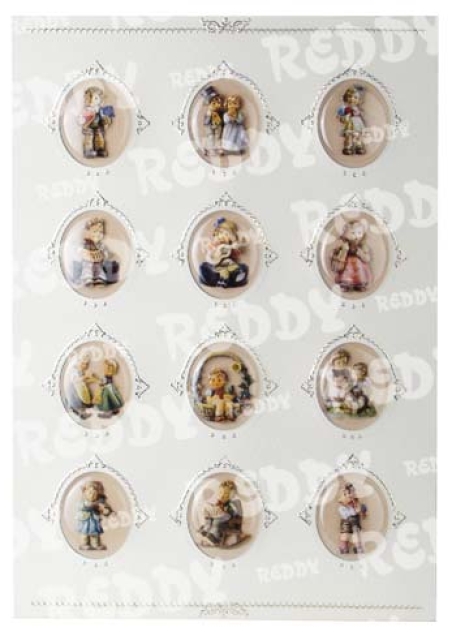 Reddy Cards Klarsichtfenster mit Passepartout für Miniaturbilder