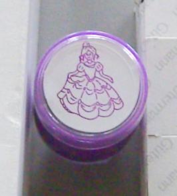 Doppelseitiger Stempel Prinzessin