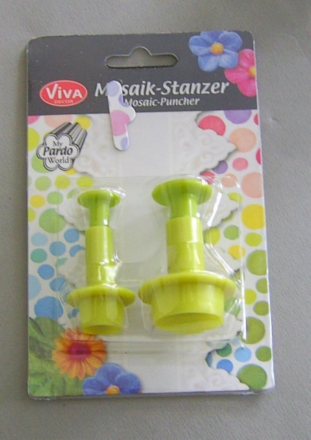 VIVA Decor Patchy Mosaik Stanzer Kreis 2 Stück