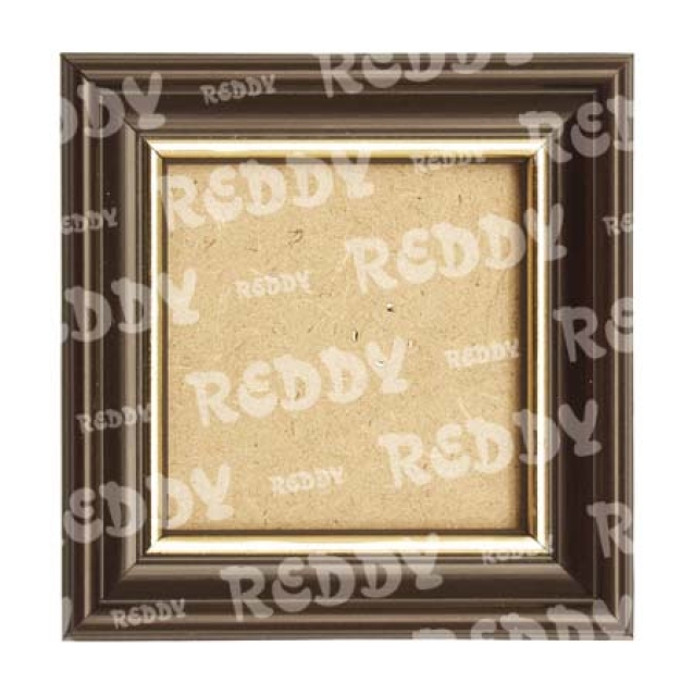 Reddy Cards Mini-Bilderrahmen dunkelbraun mit Goldrand