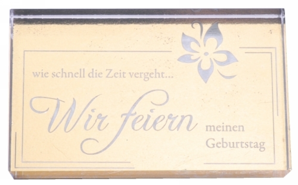 Artoz Stempel "Wir feiern"